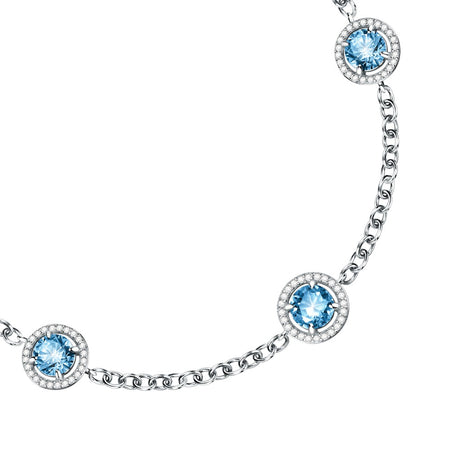 Bracciale MORELLATO donna Tesori tennis arg. 925 / pietre azzurre