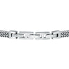 Bracciale MORELLATO uomo Catene acciaio / oro rosa / pietre nere