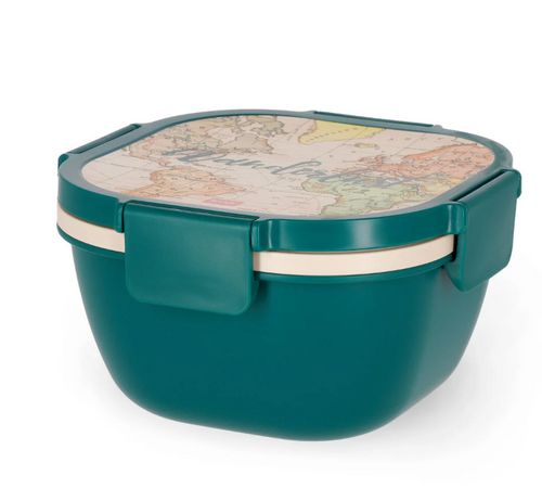 Contenitore Porta Pranzo- Tema Travel - Legami