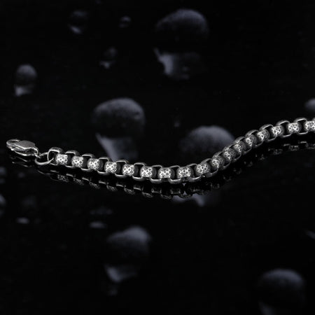 Bracciale MORELLATO uomo Catene box acciaio antico