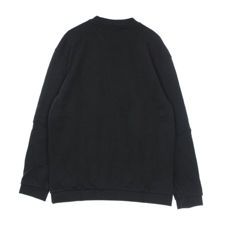Adidas Felpa Leggera Girocollo Uomo Sport Sweat Crew Black da uomo
