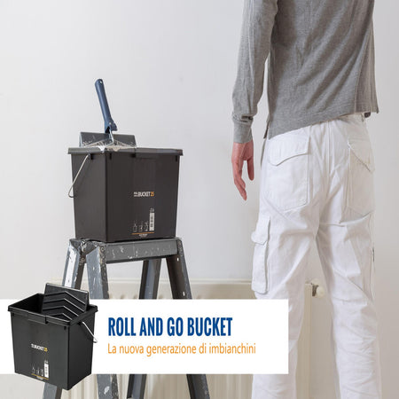 Bucket kit secchio + rivestimento + coperchio