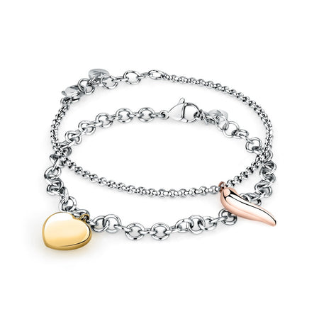 Bracciale MORELLATO donna Istanti acciaio / peperoncino