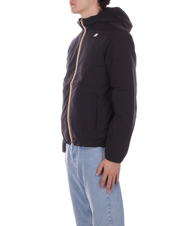 K-Way Giacconi Black pure da uomo