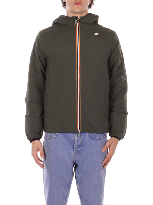 K-Way Giacconi Green blackish da uomo