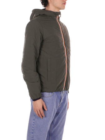 K-Way Giacconi Green blackish da uomo