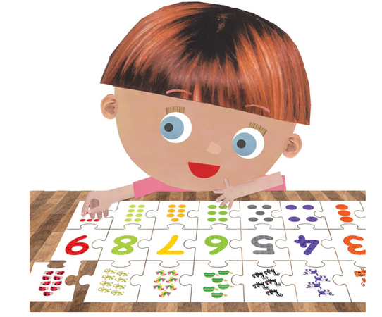Headu - 123 Puzzle New (3/6 Anni)