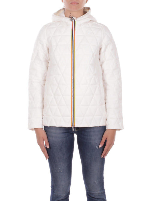 K-Way Giacconi White gardenia da donna