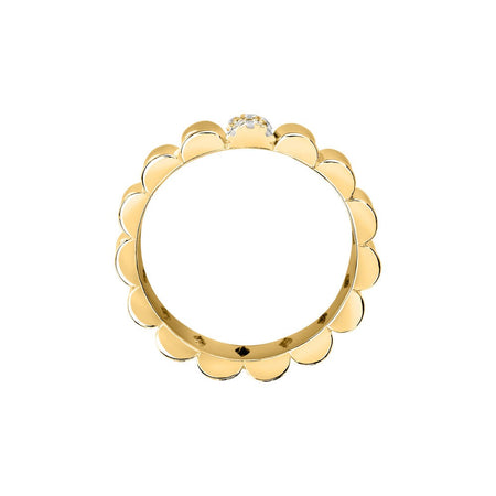 Anello MORELLATO donna Essenza argento 925 dorato / cristalli