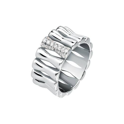 Anello MORELLATO donna Essenza argento 925 / cristalli bianchi