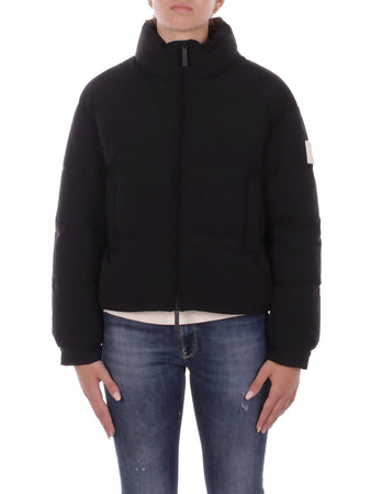 After Label Giacconi Nero da donna