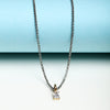 Collana MORELLATO donna Drops acciaio / punto luce bianco