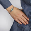 Bracciale MORELLATO donna Drops acciaio / azzurro