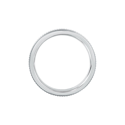 Anello SECTOR uomo Row acciaio pattern