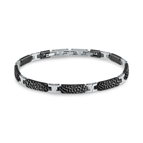 Bracciale SECTOR uomo Energy acciaio / nero