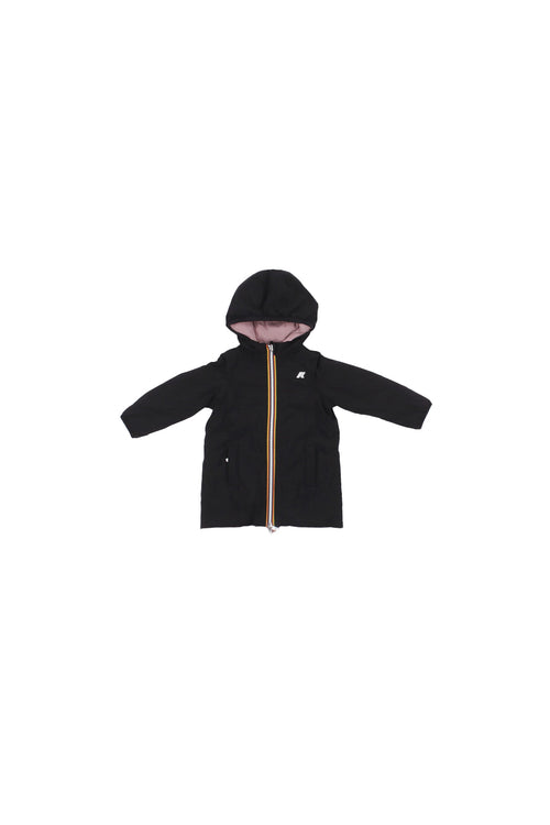 K-Way Giacconi Black pure rose pinkish da bambino