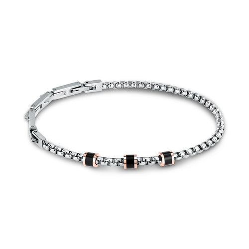 Bracciale SECTOR uomo Premium alluminio / inserto nero