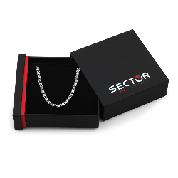 Collana SECTOR uomo Basic acciaio lucido