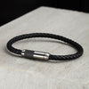 Bracciale SECTOR uomo Bandy nero / fibra di carbonio