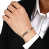 Bracciale MASERATI uomo Iconic acciaio / oro rosa