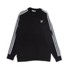 Adidas Felpa Girocollo Uomo 3 Stripes Crew Black da uomo