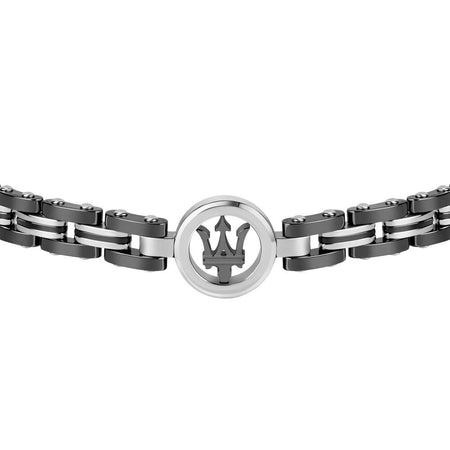Bracciale MASERATI uomo Ceramic nero / acciaio