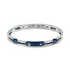 Bracciale MASERATI uomo Ceramic acciaio / blu