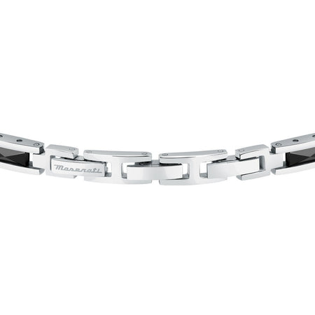 Bracciale MASERATI uomo Ceramic acciaio / blu