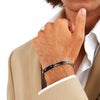 Bracciale MASERATI uomo Ceramic acciaio / blu