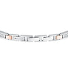 Bracciale MASERATI uomo Iconic acciaio / oro rosa