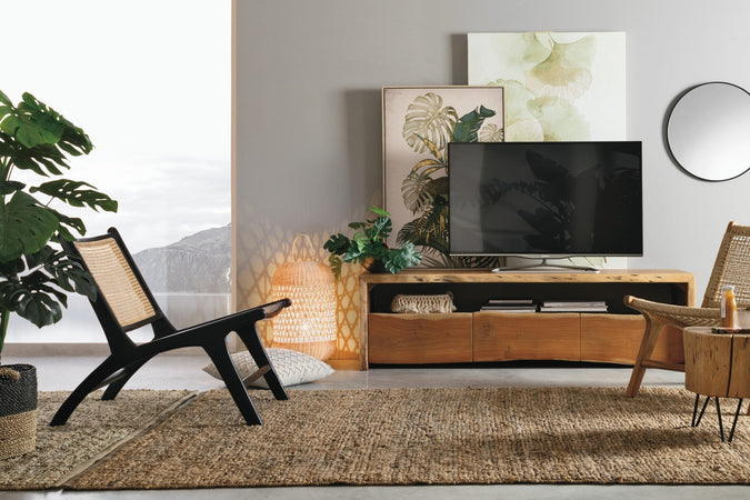 Quadro "Bold" stampa su tela con cornice MDF per arredo casa
