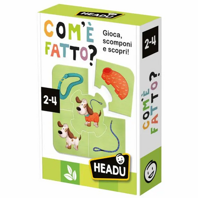 Headu - Com'È Fatto Gioca Scomponi E Scopri (2/4 Anni)