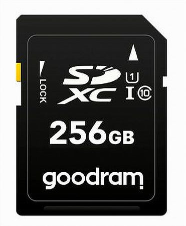 Scheda Di Memoria Sd Card 256gb Sdxc Per Videocamere Classe 10 Uhs-i S1a0-256gb