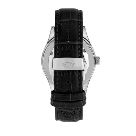 Orologio PHILIP WATCH uomo Sunray datario pelle nero