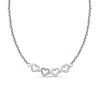 Collana MORELLATO donna Bagliori cuori acciaio