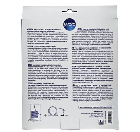 Kit Tubo + Raccorso per Filtro Frigorifero Beko 484000008590