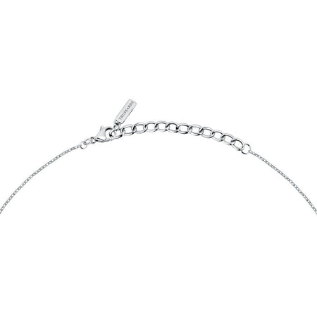 Collana TRUSSARDI donna T-Logo cuore con cristalli