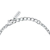 Bracciale TRUSSARDI donna T-Logo acciaio / cuore dorato