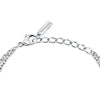 Bracciale TRUSSARDI donna T-Logo Doppia catena acciaio