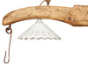 Biscottini Biscottini Giogo Lampadario Legno Tiglio Naturale 161x30x41 Stile Country Made