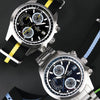 Orologio LORENZ uomo Solar E-Powered nero / rosso