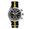 Orologio LORENZ uomo Solar E-Powered nero / giallo