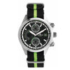 Orologio LORENZ uomo Solar E-Powered nero / verde