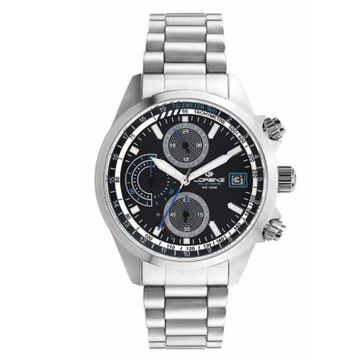 Orologio LORENZ uomo Solar E-Powered blu / azzurro