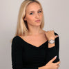 Orologio SECTOR donna 230 strass acciaio / rosa