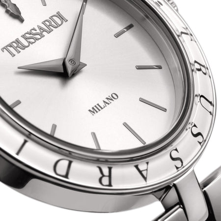 Orologio TRUSSARDI donna T-shiny tempo acciaio / argento