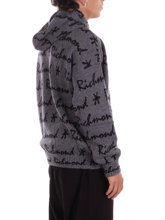 John Richmond Maglie Grigio da uomo