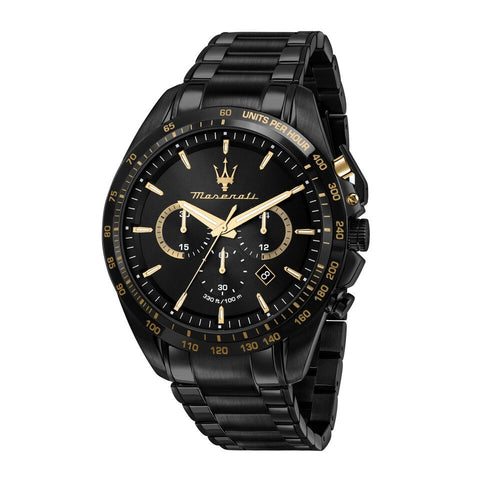 Orologio MASERATI uomo Traguardo cronografo nero Limited