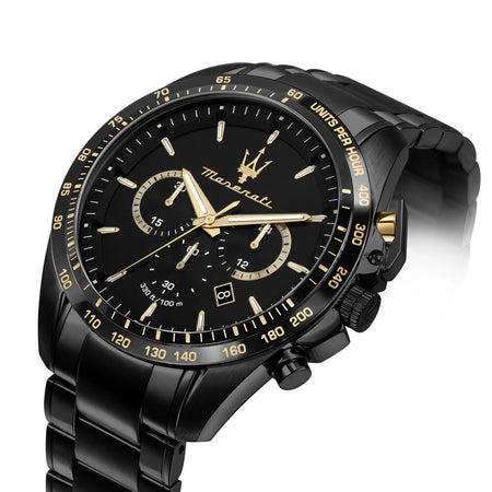 Orologio MASERATI uomo Traguardo cronografo nero Limited