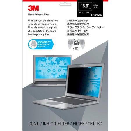 3M Filtro Privacy per laptop widescreen da 15,6 (Privacy Filter For 15.6 - Widescreen Laptop - Warranty: 12M)